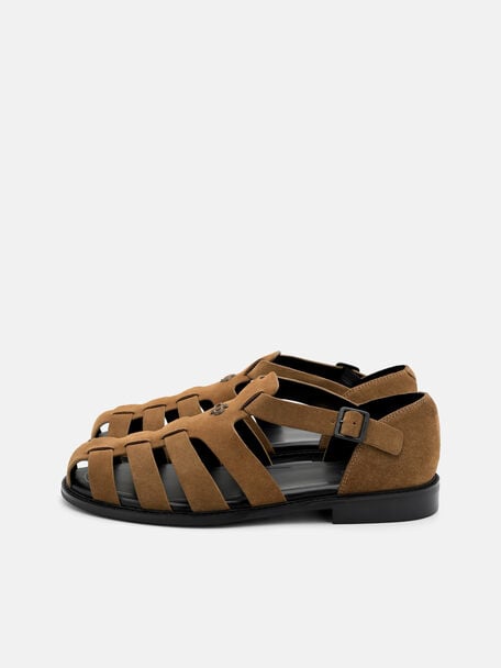 Brent Suede Sandals, , hi-res