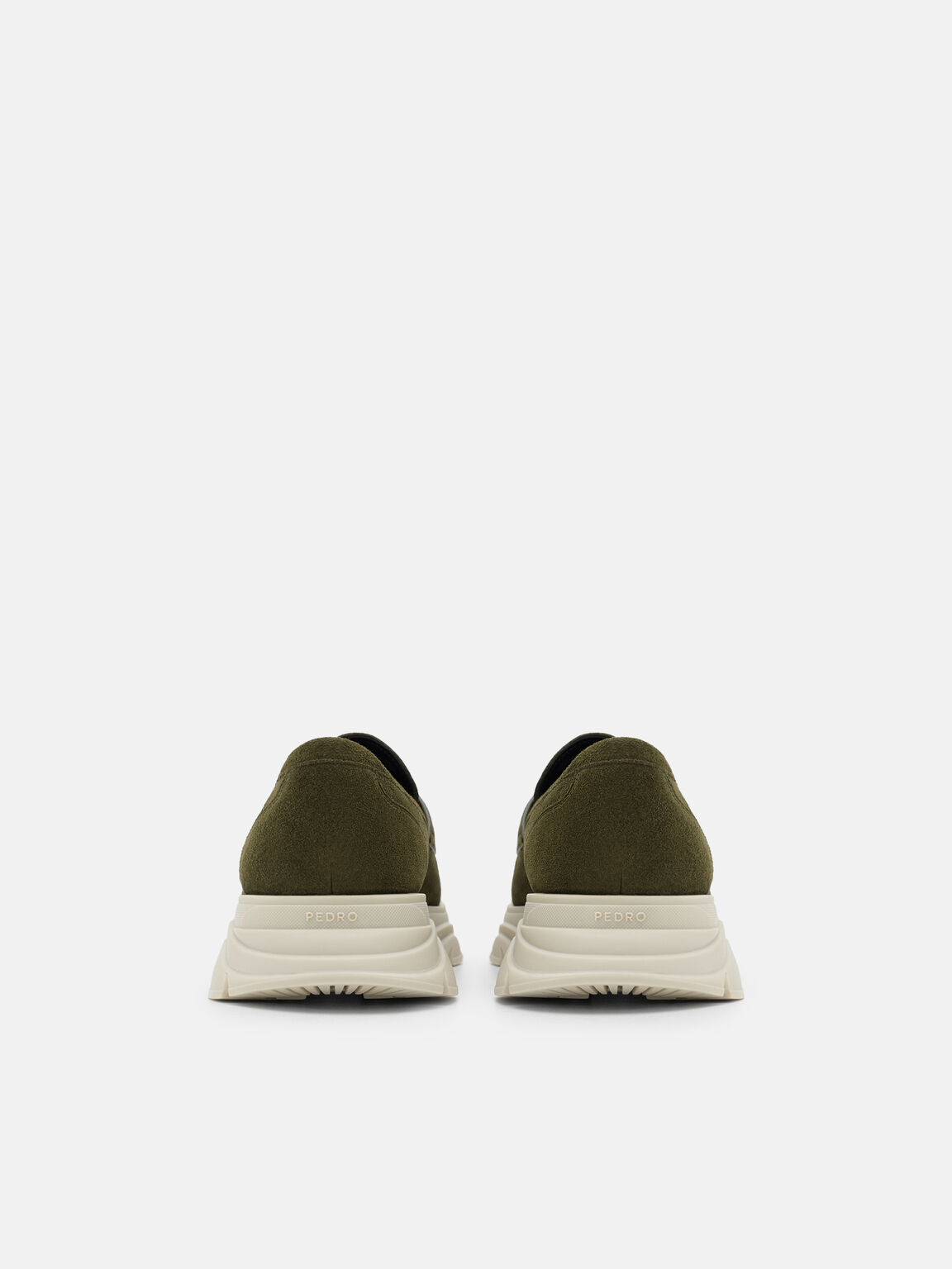 Suede Hybrix Loafers, , hi-res
