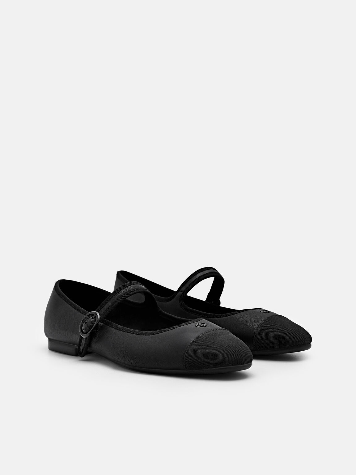 Alina Leather Ballerina Flats, 