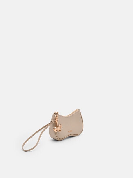 Horse Charm Leather Pouch, , hi-res