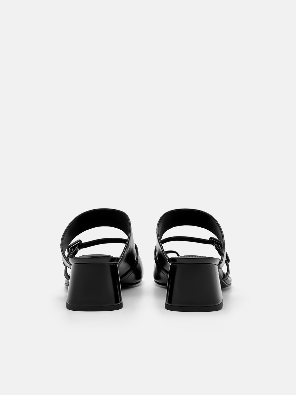 Loie Heel Sandals, Black