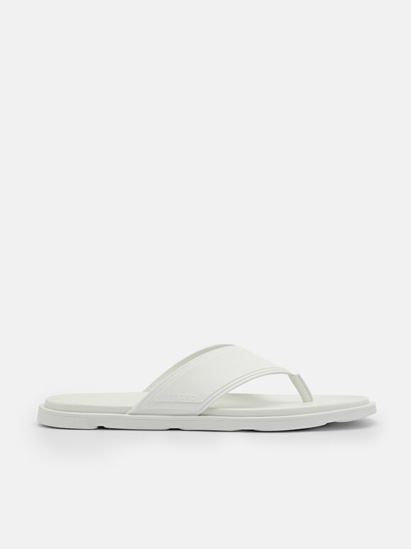 Pascal Thong Sandals, White, hi-res