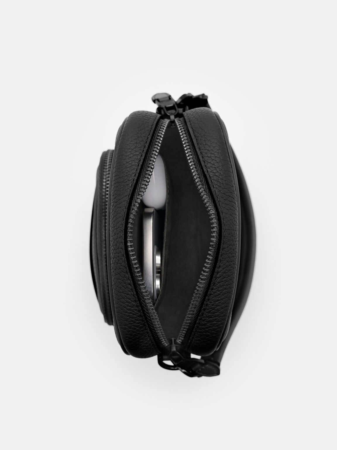 Patrice Tumbled Leather Crossbody Bag, 