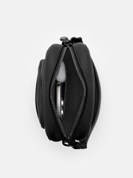 Patrice Tumbled Leather Crossbody Bag, 