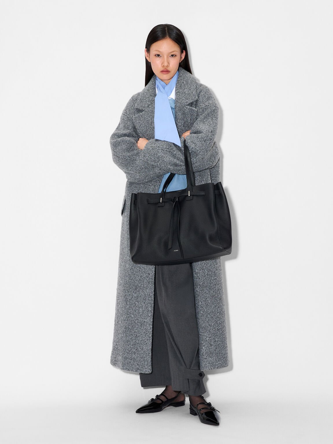 Patent Leather Slingback Ballerina Flats, , hi-res