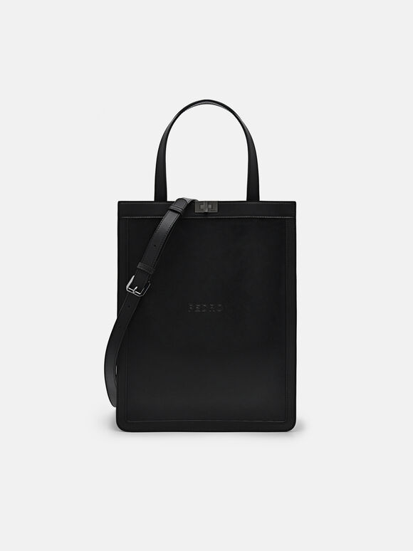 Edge Tote Bag, Black, hi-res