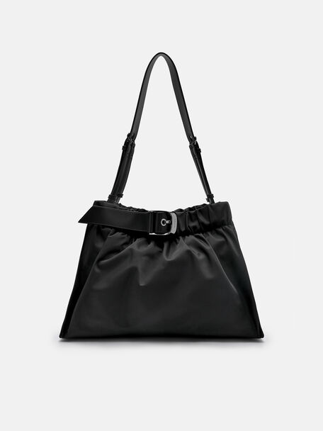 Helix Nylon Shoulder Bag, 