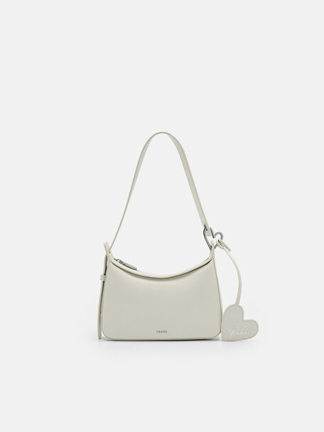 Heartlink Shoulder Bag, Chalk, hi-res