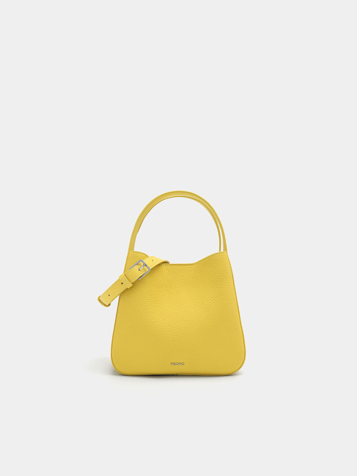 Demi Leather Bucket Bag, 