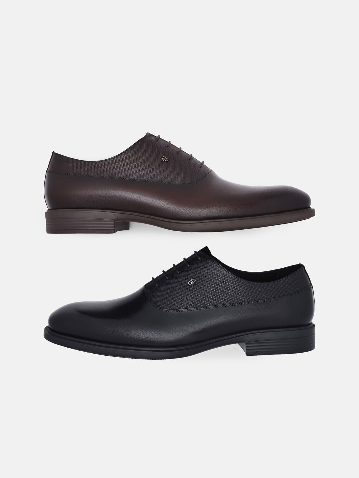 Altitude Burnished Leather Oxford Shoes, , hi-res