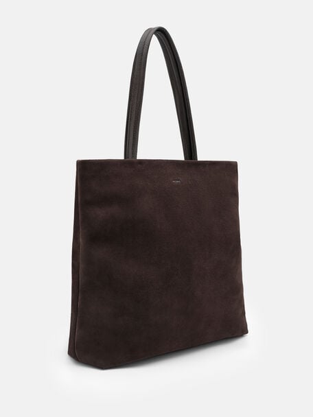 Asher Suede Tote Bag, 
