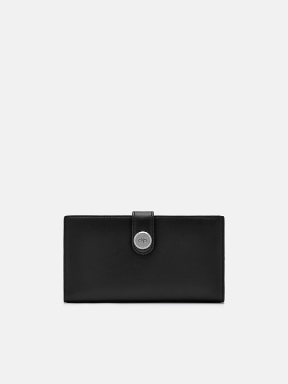PEDRO Icon Dompet Kulit Bi-Fold, Black
