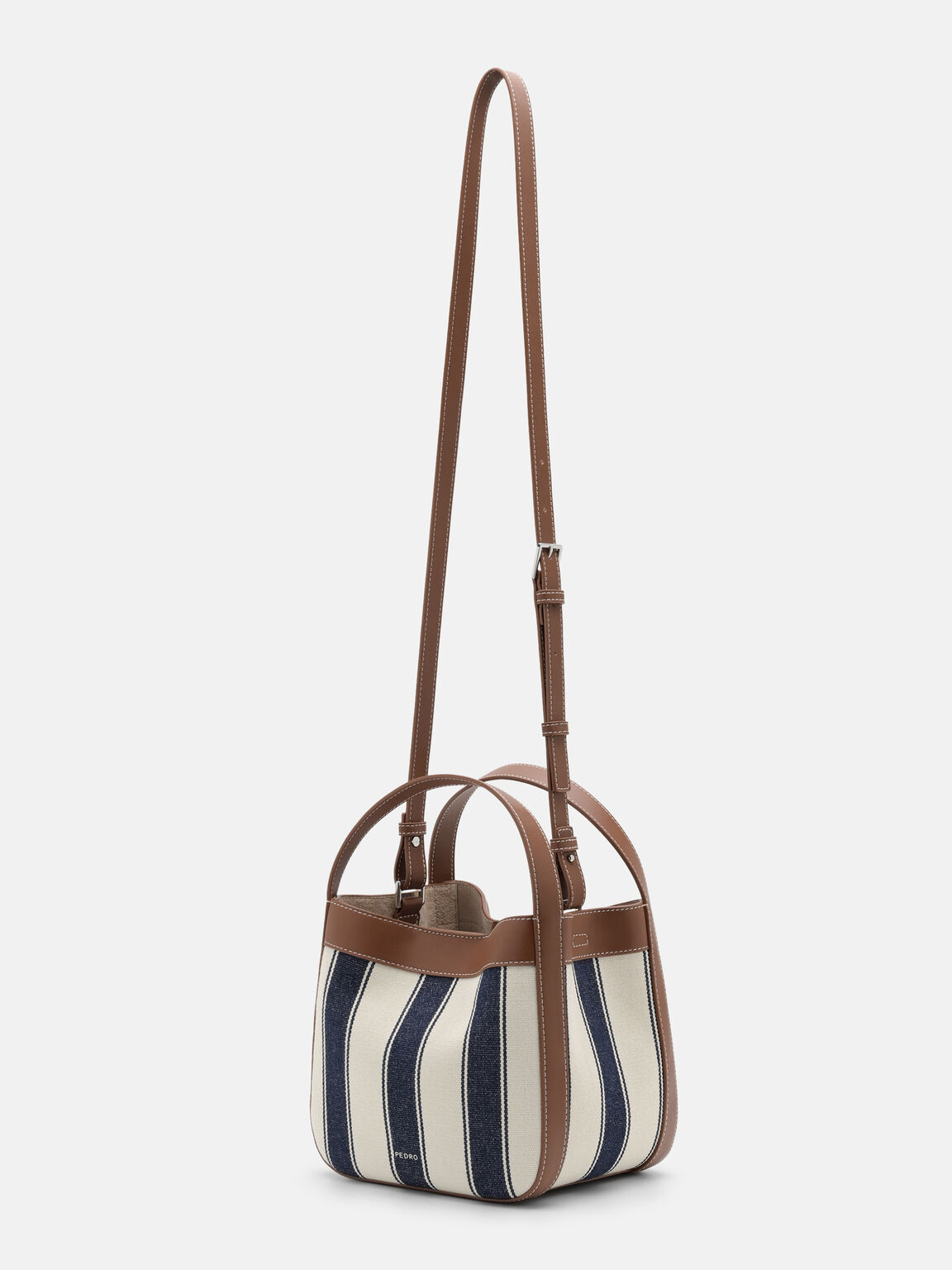 Dana Leather Bucket Bag, , hi-res