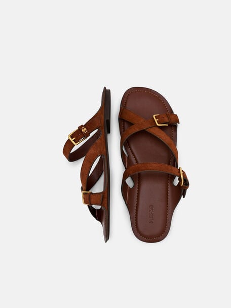 Sandal Selop Tali Kulit, 
