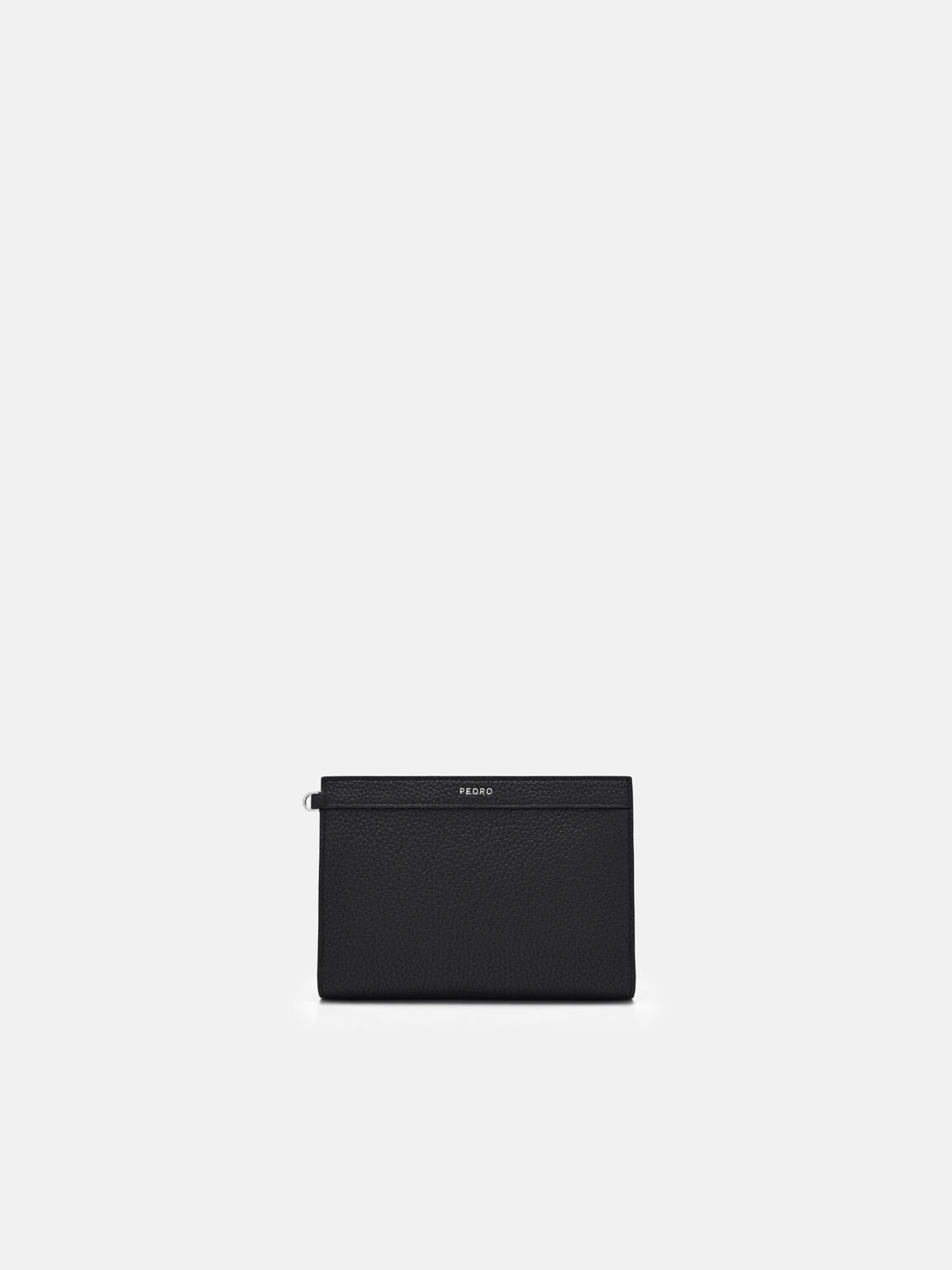 Pouch Mini Kulit dengan Ritsleting, 