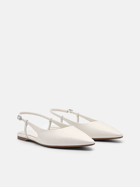 PEDRO Icon Leather Heel Sandals, Black
