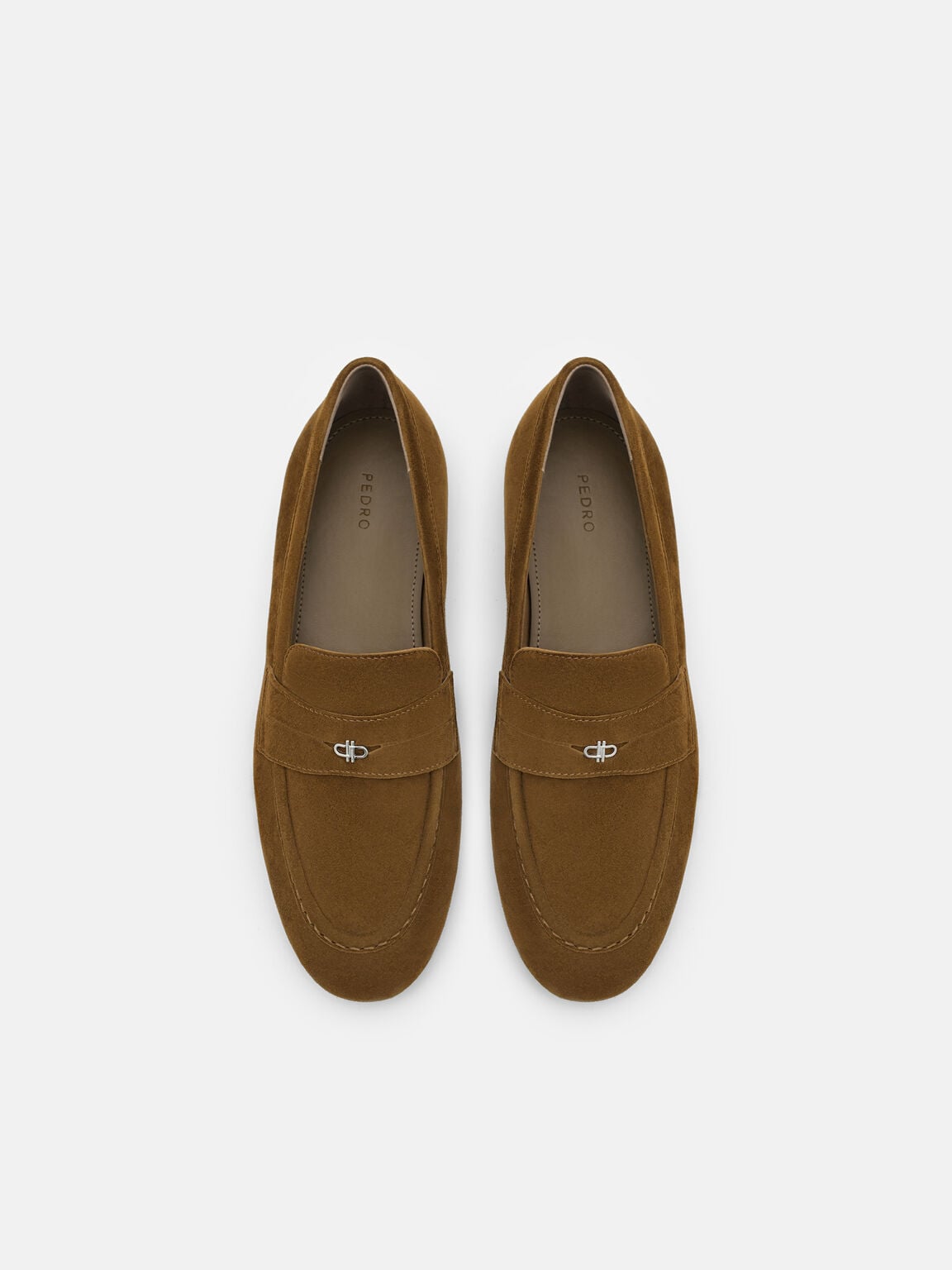 Beck Suede Penny Loafers, , hi-res