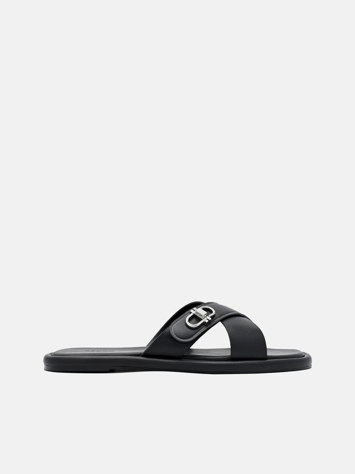 Sienna Leather Cross Sandals, , hi-res