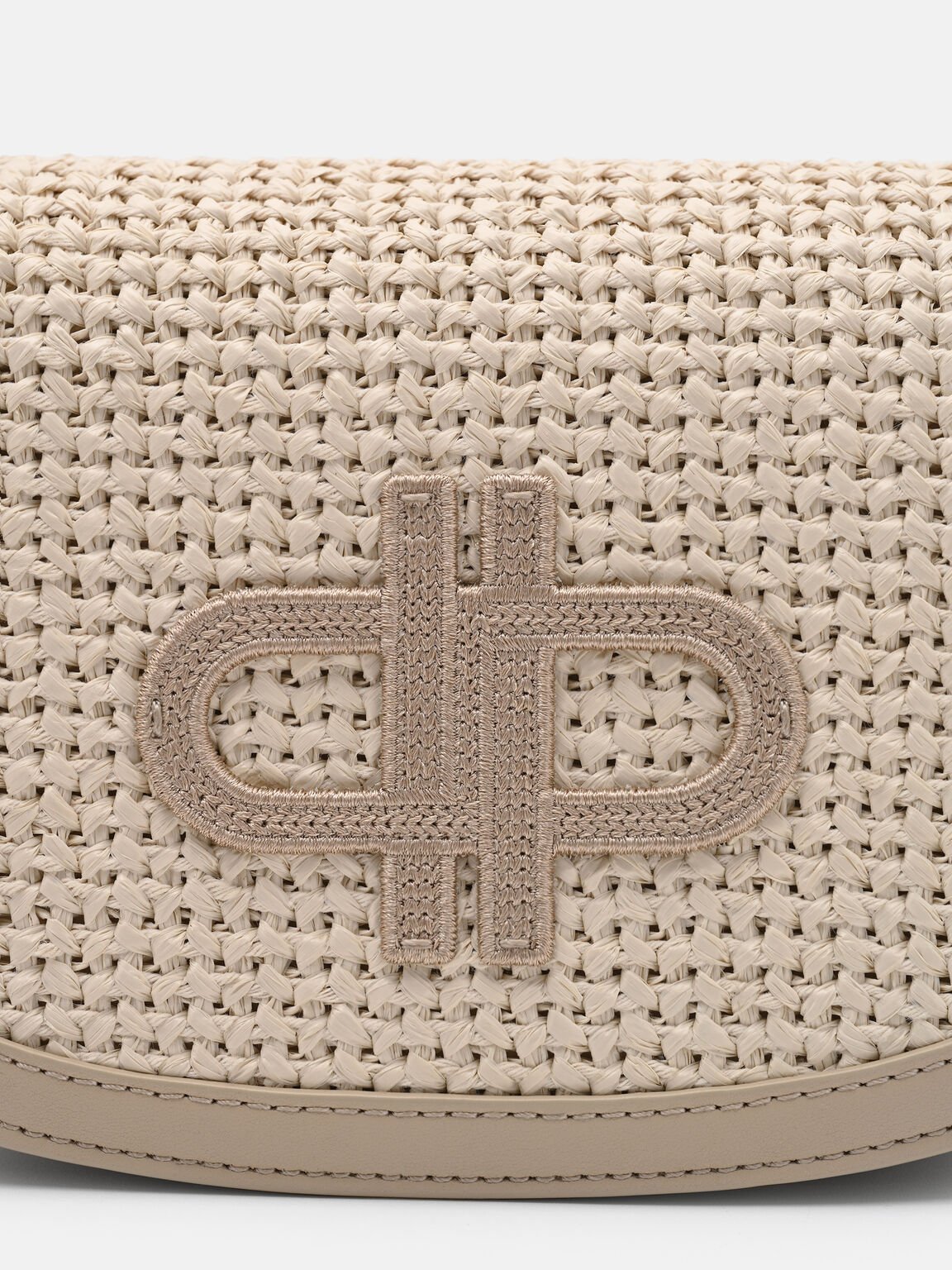 Duet Raffia Shoulder Bag, , hi-res