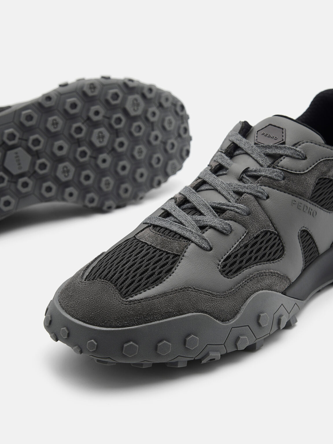 Men's Node Suede Sneakers, 