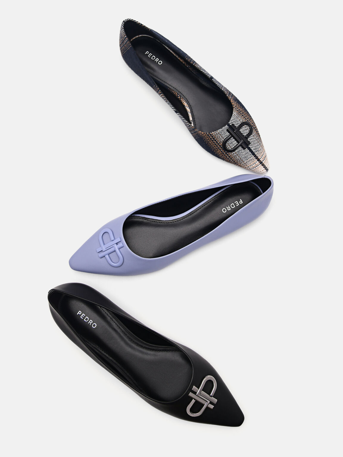 PEDRO Icon Leather Ballet Flats, 