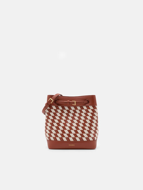 Loli Woven Bucket Bag, , hi-res