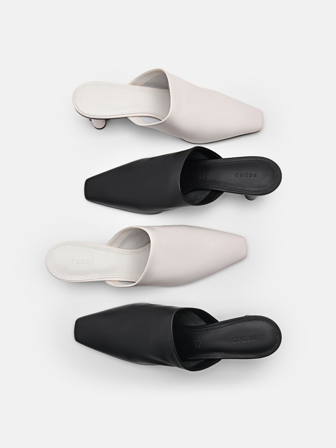 Sepatu Heels Kulit Mules, , hi-res