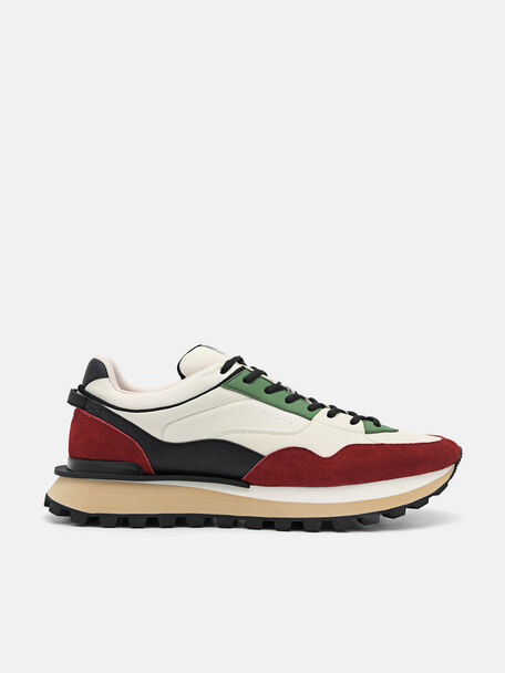 Men's Stream Suede Sneakers, Multi, hi-res