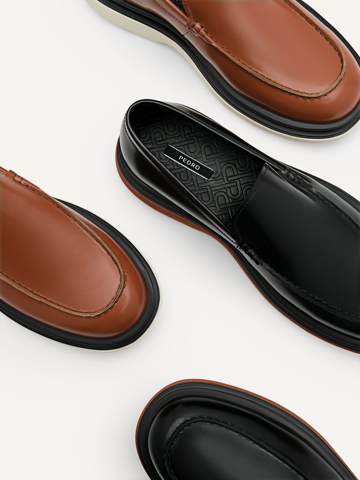 PEDRO Icon Leather Loafers, 