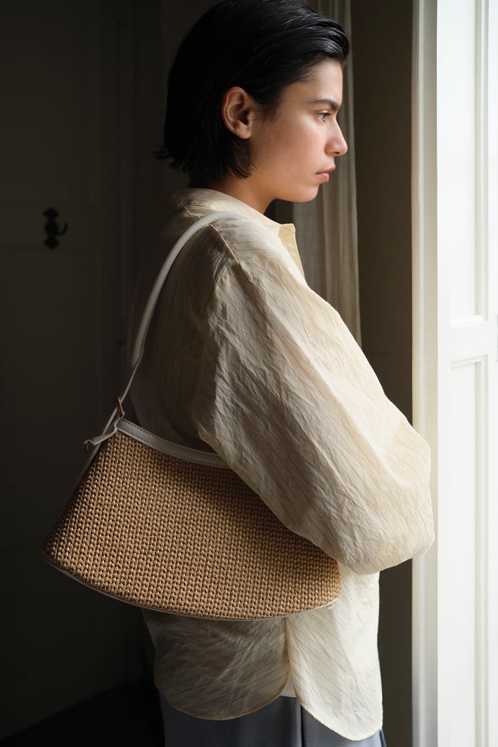 Shoes on white background