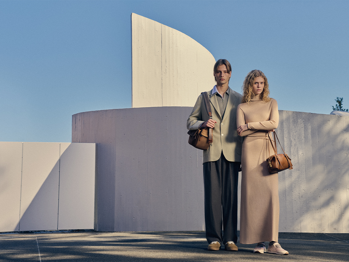Shoes on white background