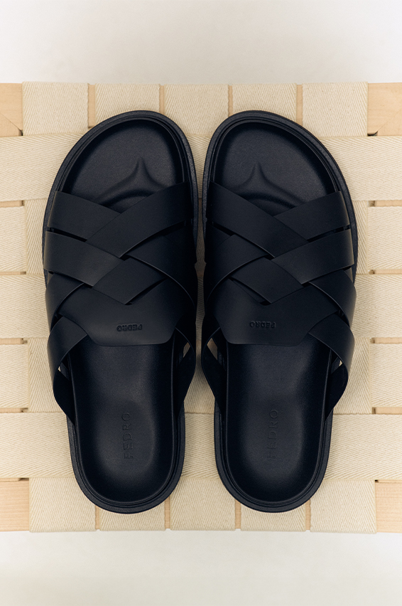 Shoes on white background