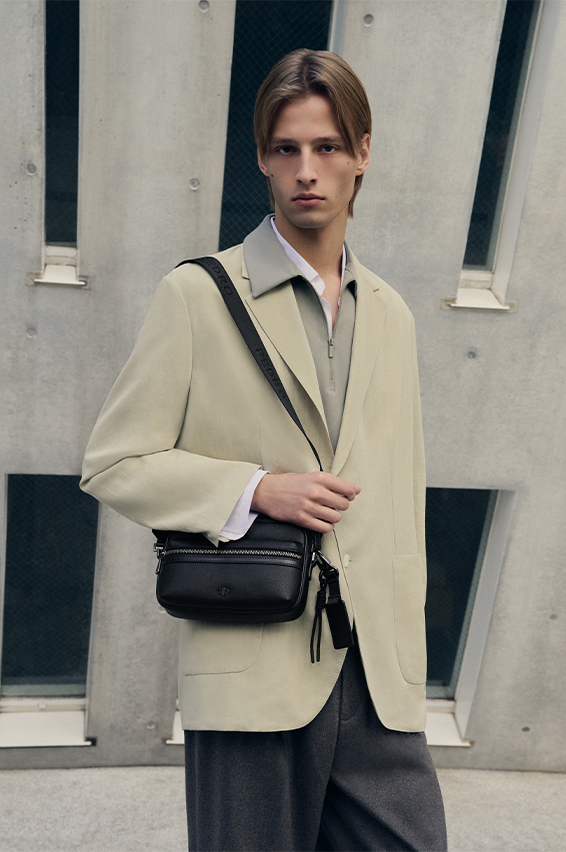 Shoes on white background