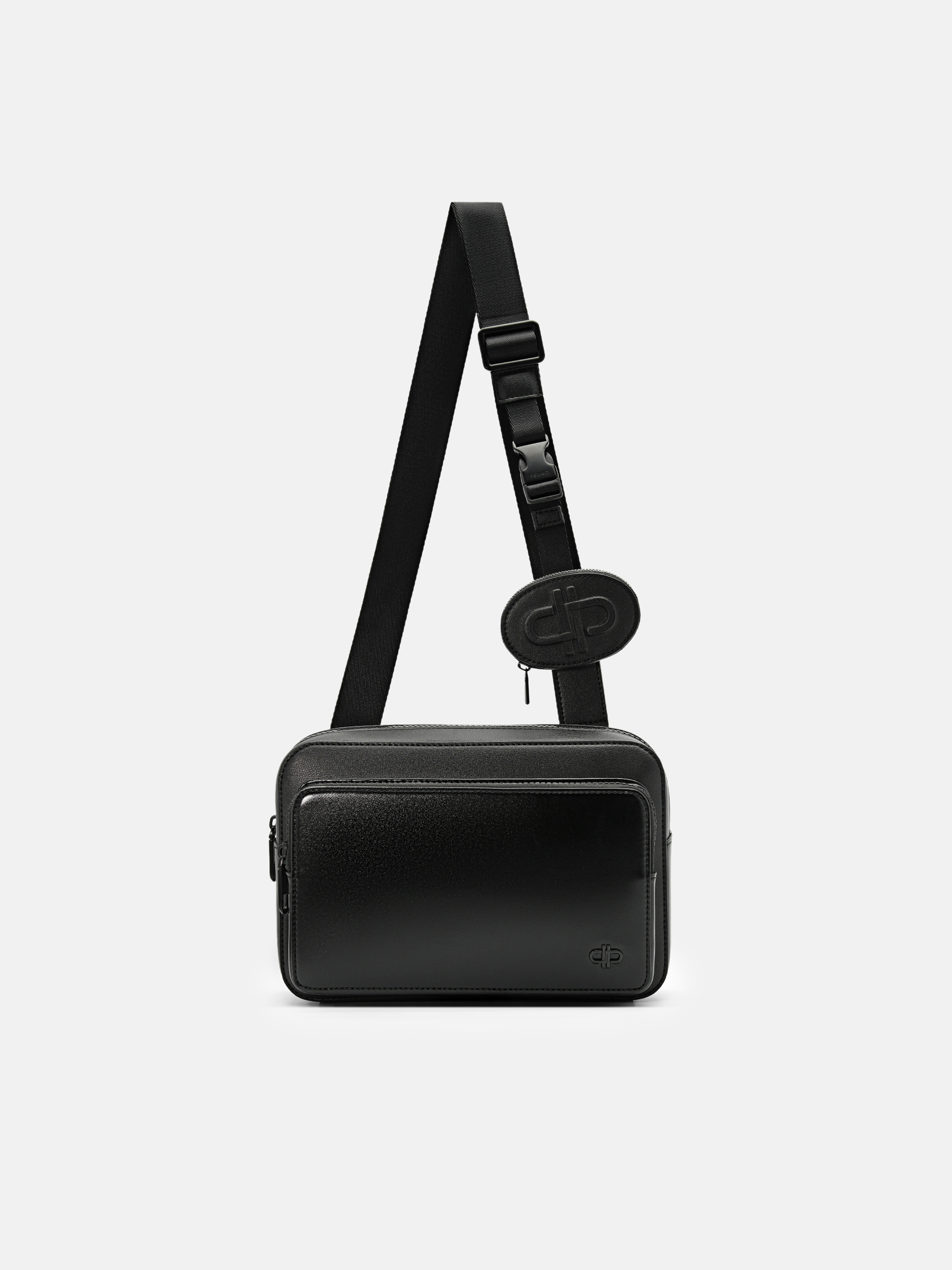 【関送込み 匿名配送】PEDRO Brie ショルダー バック Flynn Crossbody Bag - Black - PEDRO ID