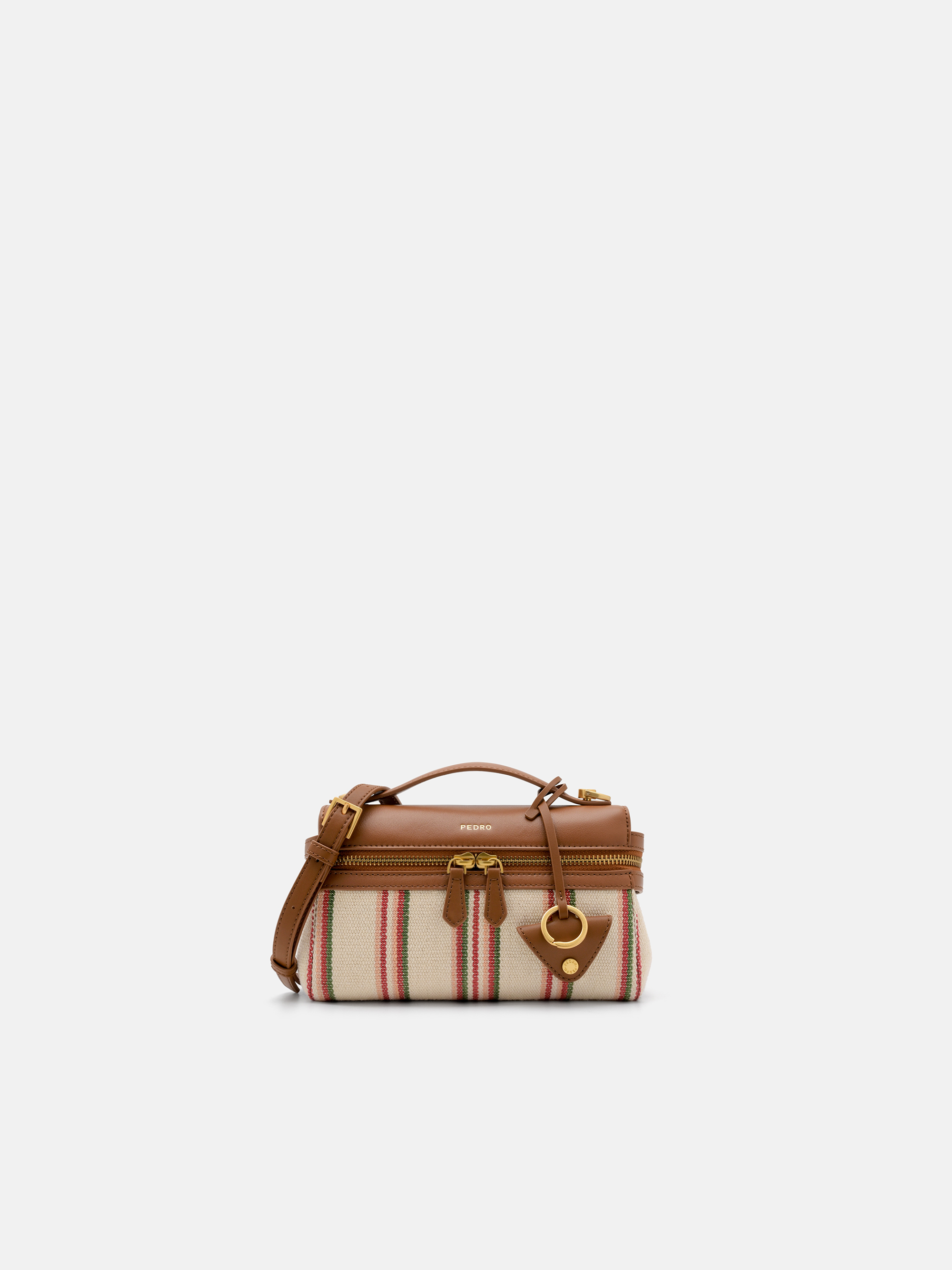 PEDRO x EFI Alyssa Leather Shoulder Bag - Multi Canvas - PEDRO ID
