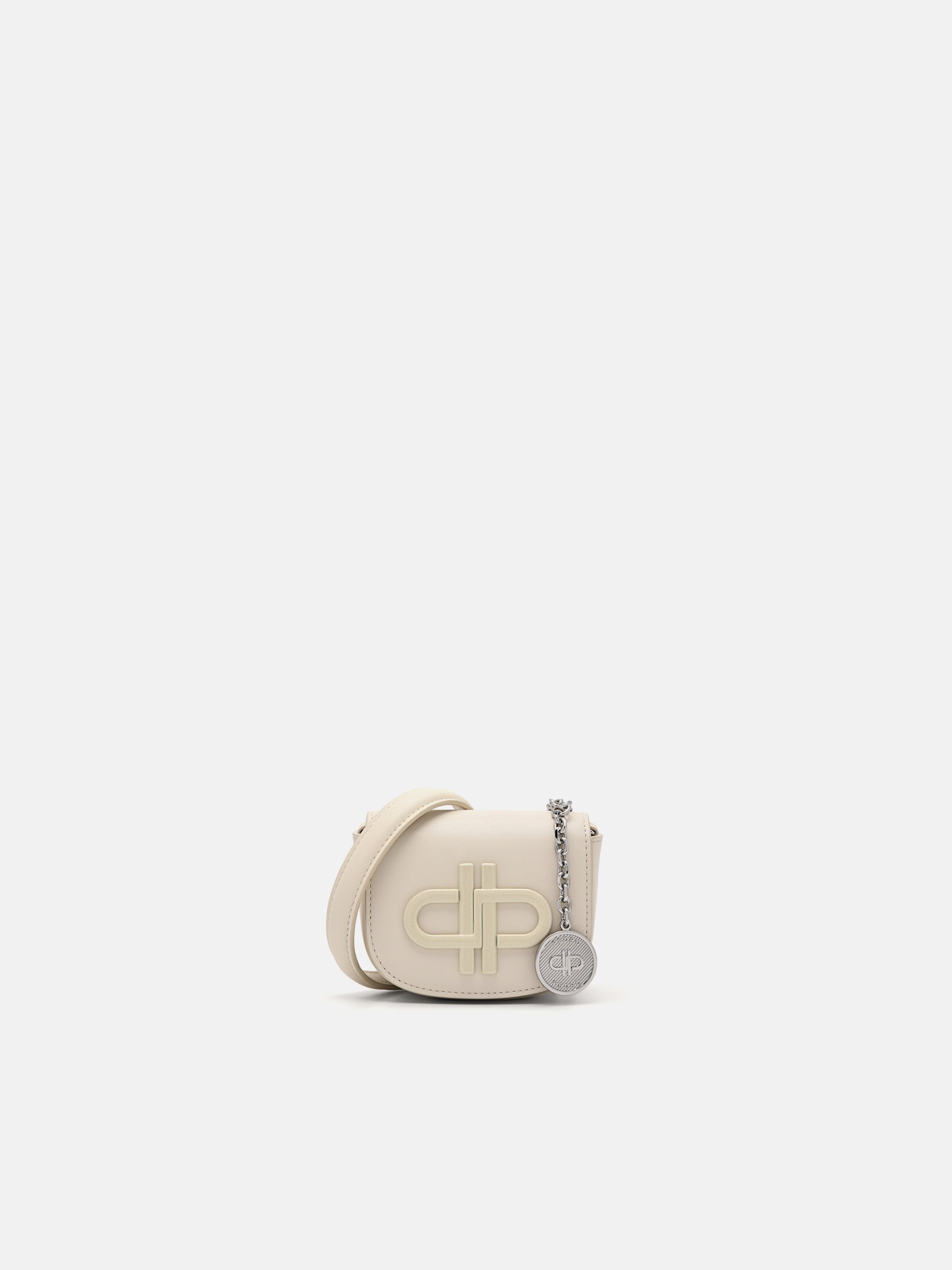 Beige PEDRO Icon Leather Micro Sling Pouch - PEDRO ID
