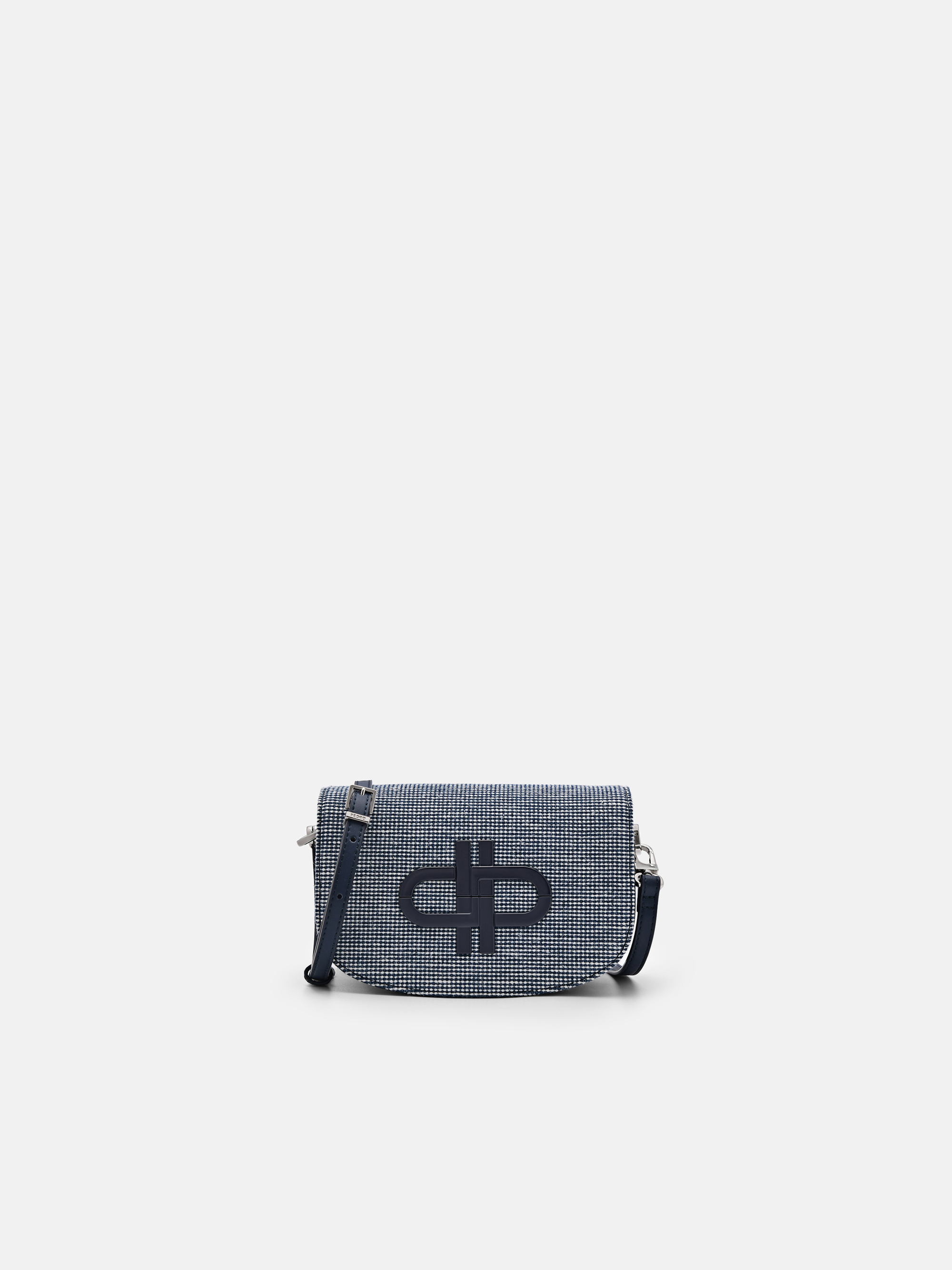 Navy PEDRO Icon Fabric Shoulder Bag - PEDRO ID